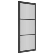 Camden Black Prefinished Glazed Internal Door - All Sizes - Doors