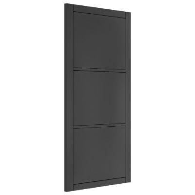 Camden Black Prefinished Internal Door - All Sizes - Doors