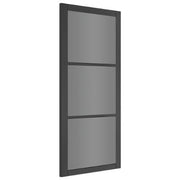 Camden Black Prefinished Tinted Glazed Internal Door - All Sizes - Doors
