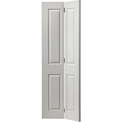 Canterbury Textured White Primed Bi-Fold Internal Door - All Sizes - Doors