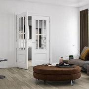 Canterbury White Primed Internal Bevelled Glazed Door - All Sizes - Doors