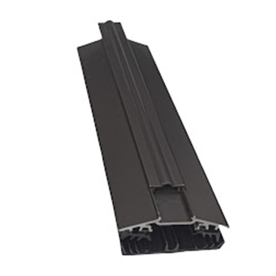 Capex 50 Glazing Bar & Gasket (3m) - Brown
