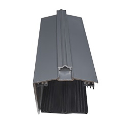 Capex 70 Gable End Bar & Gasket (3m)- Anthracite Grey