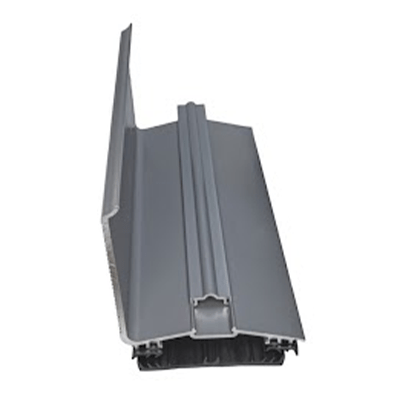 Capex 70 Wall Flashing Bar & Gasket (3m) - Anthracite Grey