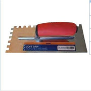Soft Grip Pattern Notch Trowel - All Sizes - Tiling