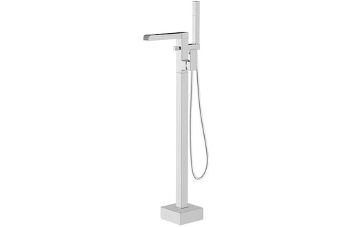 Carclaze Floor Standing Bath/Shower Mixer - Chrome -