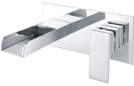 Carclaze Wall Mounted Basin Mixer - Chrome -
