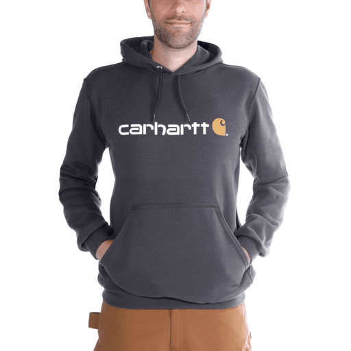 Carhartt 100074 Loose Fit Mid-Weight Logo Graphic Hoodie - HOODIES
