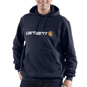 Carhartt 100074 Loose Fit Mid-Weight Logo Graphic Hoodie - HOODIES