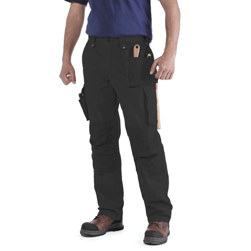Carhartt 100233 Multi Pocket Ripstop Pant Work Trouser BLACK - CARGO & COMBAT TROUSERS