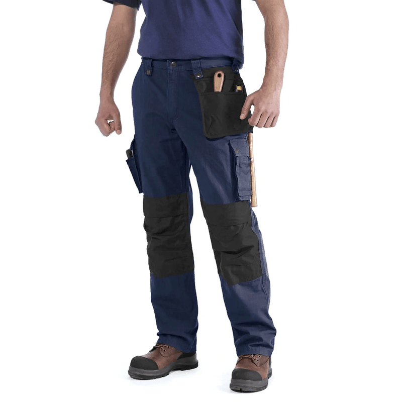 Carhartt 100233 Multi Pocket Ripstop Pant Work Trouser Navy, 40" Waist 30" Leg - Apparel & Accessories > Clothing > Pants > Cargo Pants SALE TROUSERS