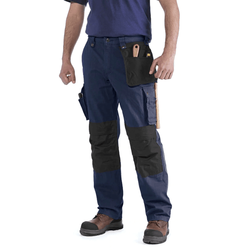 Carhartt 100233 Multi Pocket Ripstop Pant Work Trouser Navy, 40" Waist 30" Leg - Apparel & Accessories > Clothing > Pants > Cargo Pants SALE TROUSERS