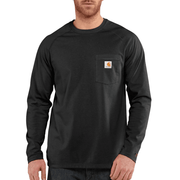 Carhartt 100393 Force Fast Dry Cotton Delmont Long Sleeve T-Shirt - T-SHIRTS