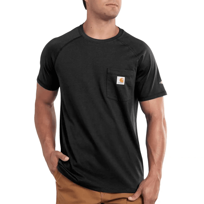 Carhartt 100410 Force Relaxed Fit Midweight Short Sleeve Pocket T-Shirt - T-SHIRTS