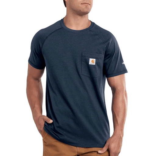 Carhartt 100410 Force Relaxed Fit Midweight Short Sleeve Pocket T-Shirt - T-SHIRTS