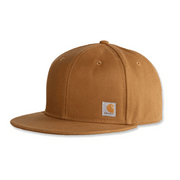 Carhartt 101604 Firm Duck Flat Brim Snapback Baseball Cap - HEADWEAR