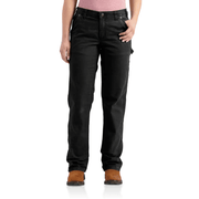 Carhartt 102080 Womens Rugged Flex Loose Fit Canvas Work Trouser Pant - WOMENS TROUSERS