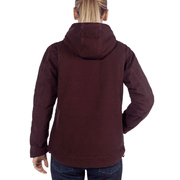 Carhartt 102248 Full Swing Womens Loose Fit Washed Duck Sherpa Lined Jacket Coat - WOMENS JACKETS