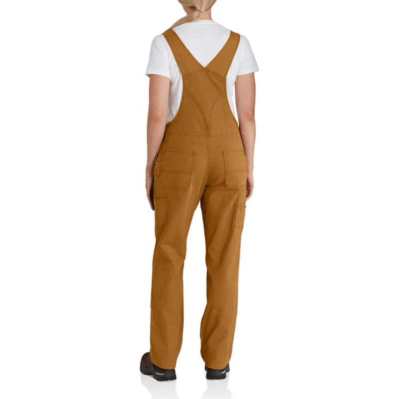 Carhartt 102438 Women's Rugged Flex Loose Fit Canvas Bib Overall - Apparel & Accessories > Clothing > One-Pieces WOMENS TROUSERS