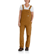 Carhartt 102438 Women's Rugged Flex Loose Fit Canvas Bib Overall - Apparel & Accessories > Clothing > One-Pieces WOMENS TROUSERS