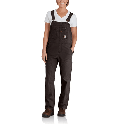 Carhartt 102438 Women's Rugged Flex Loose Fit Canvas Bib Overall - Apparel & Accessories > Clothing > One-Pieces WOMENS TROUSERS