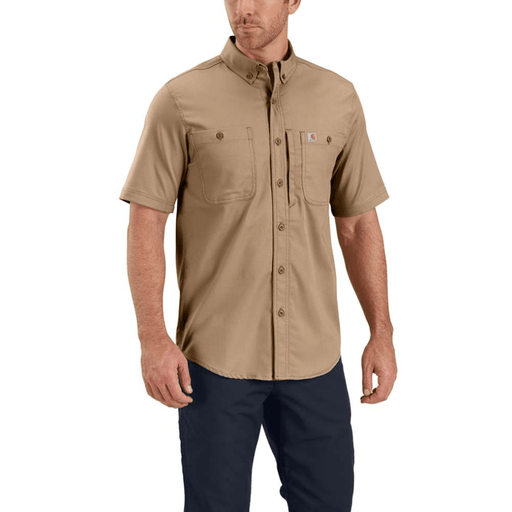 Carhartt 102537 Rugged Professional Short Sleeve Work Shirt - SHIRTS