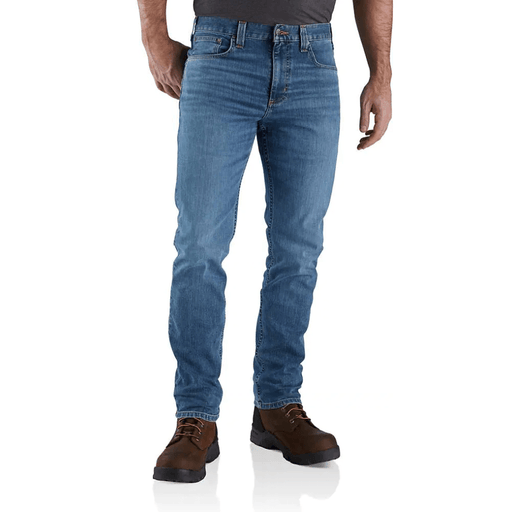 Carhartt 102807 Rugged Flex Straight Fit 5 Pocket Tapered Jean Houghton Waist 32" Leg 34" - Apparel & Accessories > Clothing > Pants > Jeans SALE TROUSERS