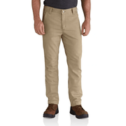 Carhartt 102821 Rugged Flex Straight Fit Canvas 5-Pocket Tapered Work Pant Trouser Dark Khaki, 36" Waist 34" Leg - Apparel & Accessories > Clothing > Pants > Chinos SALE TROUSERS