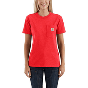 Carhartt 103067 Women's Loose Fit Heavyweight Short Sleeve K87 Pocket T-Shirt - WOMENS T-SHIRTS