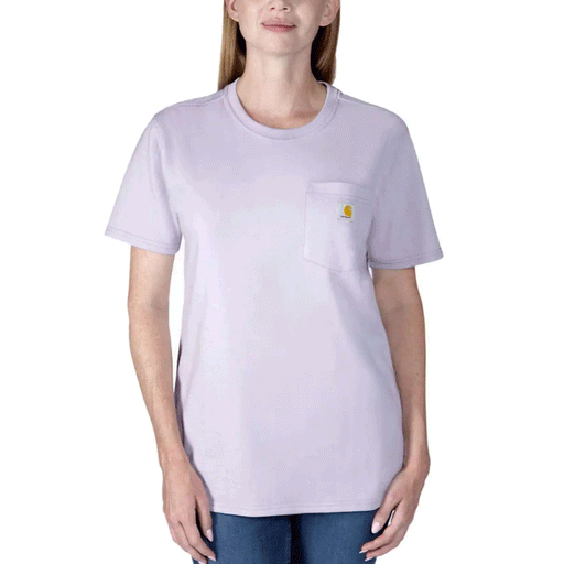 Carhartt 103067 Women's Loose Fit Heavyweight Short Sleeve K87 Pocket T-Shirt - WOMENS T-SHIRTS