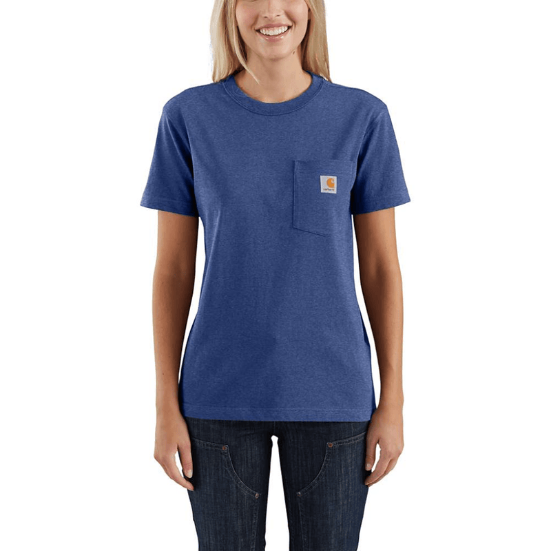 Carhartt 103067 Women's Loose Fit Heavyweight Short Sleeve K87 Pocket T-Shirt - WOMENS T-SHIRTS