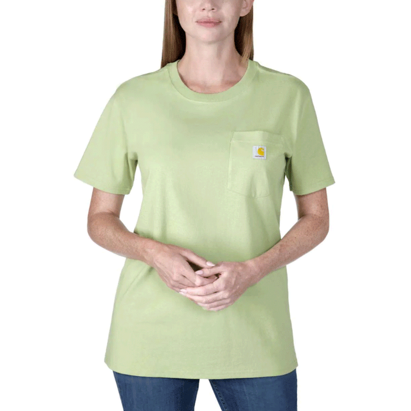 Carhartt 103067 Women's Loose Fit Heavyweight Short Sleeve K87 Pocket T-Shirt - WOMENS T-SHIRTS