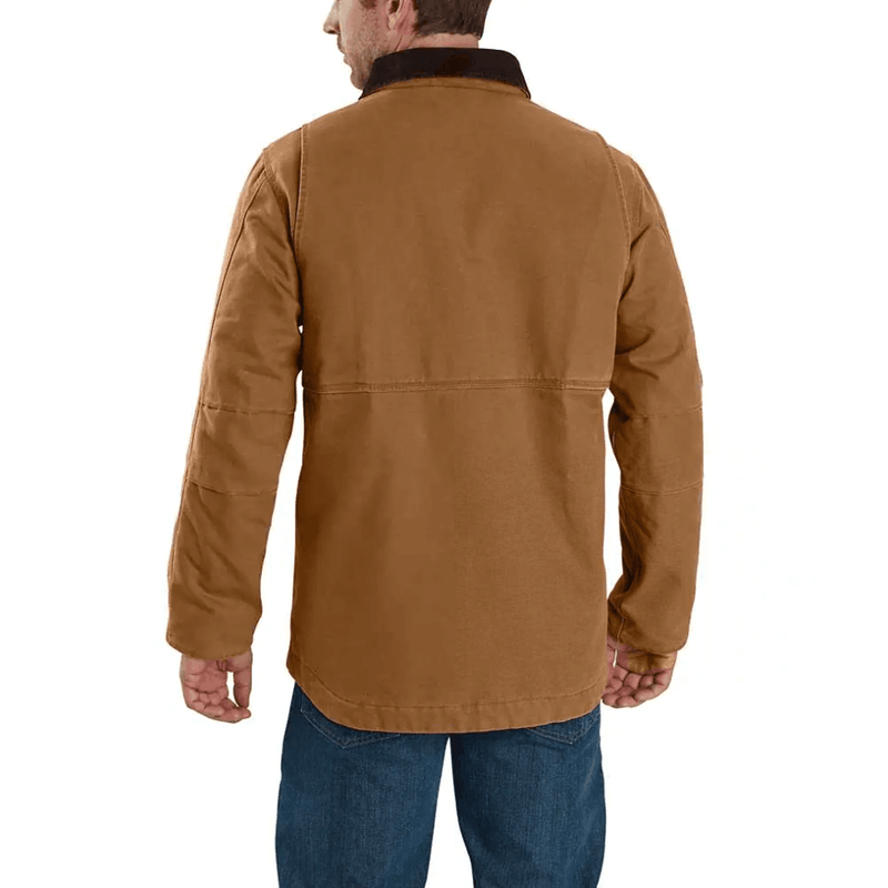 Carhartt 103283 Full Swing Relaxed Fit Washed Duck Insulated Traditional Coat - JACKETS & COATS