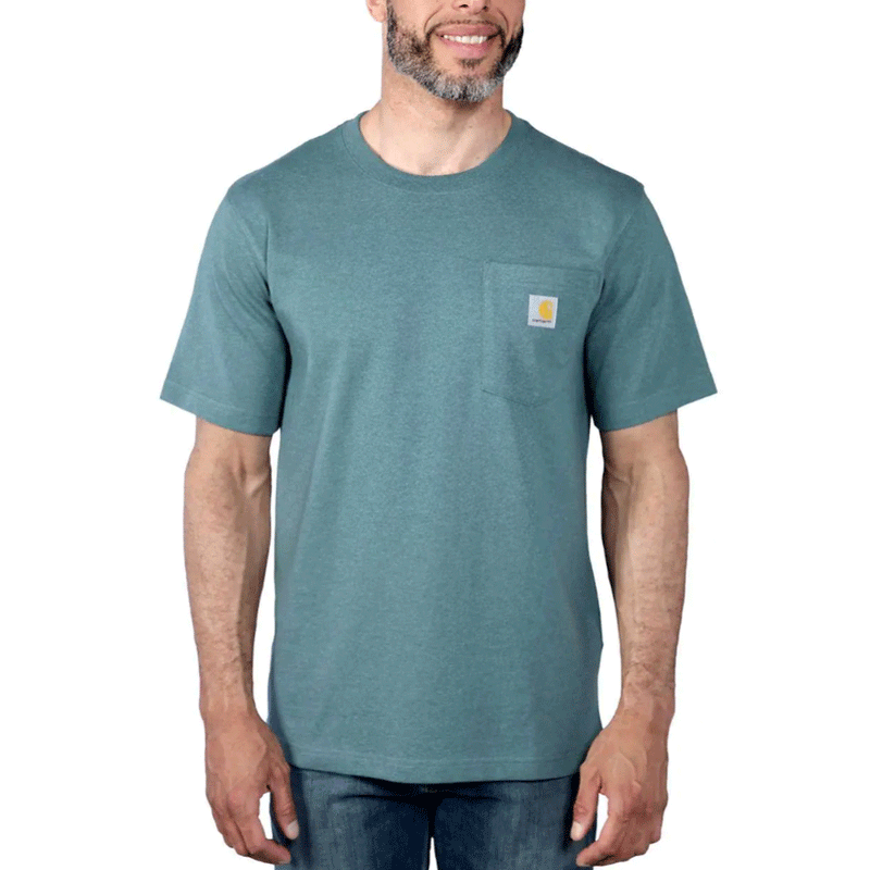 Carhartt 103296 Relaxed Fit Heavyweight Short Sleeve K87 Pocket T-Shirt - Apparel & Accessories > Clothing > Clothing Tops > T-Shirts T-SHIRTS