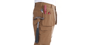 Carhartt 103337 Steel Rugged Flex Relaxed Fit Holster Pocket Work Pant Brown - CARGO & COMBAT TROUSERS