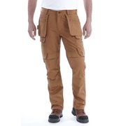 Carhartt 103337 Steel Rugged Flex Relaxed Fit Holster Pocket Work Pant Brown - CARGO & COMBAT TROUSERS