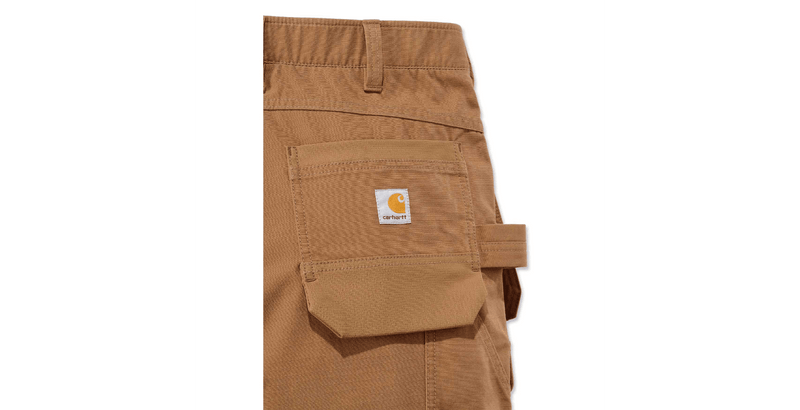 Carhartt 103337 Steel Rugged Flex Relaxed Fit Holster Pocket Work Pant Brown - CARGO & COMBAT TROUSERS