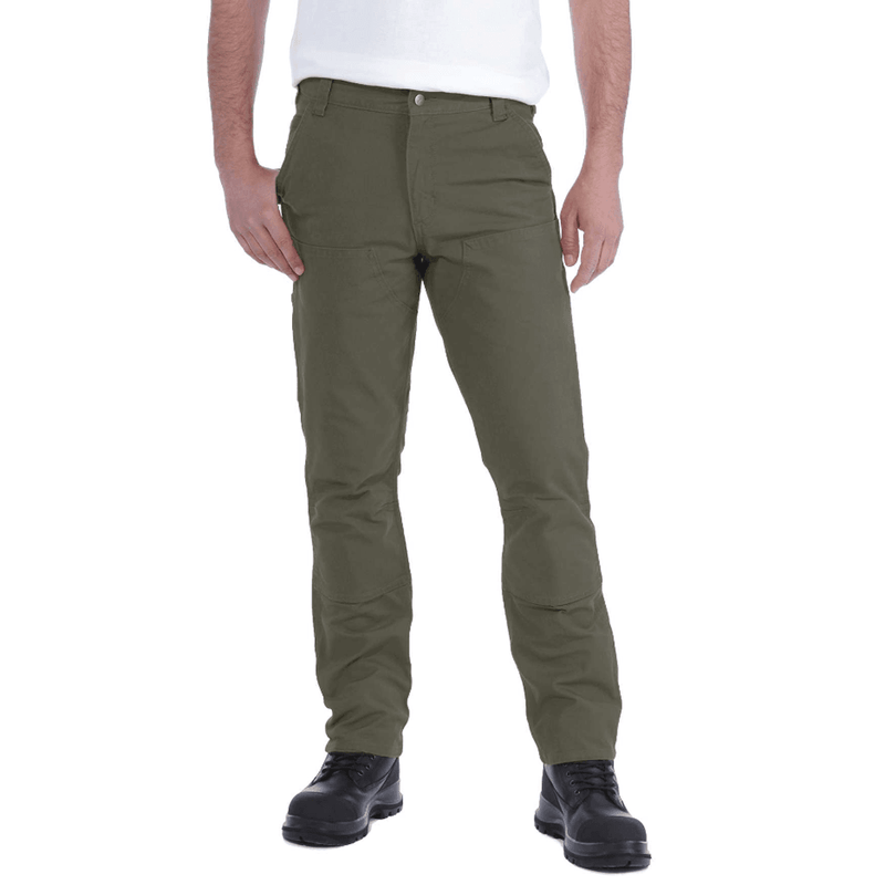 Carhartt 103340 Rugged Flex Straight Fit Duck Double Front Utility Work Pant - CARGO & COMBAT TROUSERS