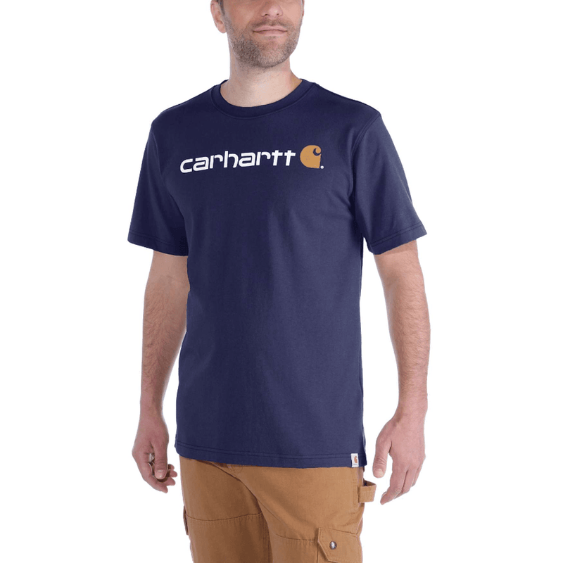 Carhartt 103361 Relaxed Fit Heavyweight Short Sleeve Logo Graphic T-Shirt - Apparel & Accessories > Clothing > Clothing Tops > T-Shirts T-SHIRTS