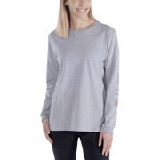 Carhartt 103401 Womens Loose Fit Heavyweight Long Sleeve Graphic T-Shirt - WOMENS T-SHIRTS