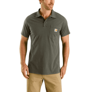 Carhartt 103569 Force Relaxed Fit Midweight Short Sleeve Pocket Polo - POLO SHIRTS