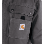 Carhartt 103826 Relaxed Fit Washed Duck Sherpa Lined Utility Jacket - JACKETS & COATS