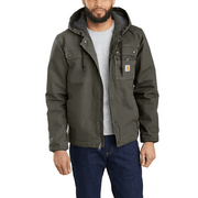 Carhartt 103826 Relaxed Fit Washed Duck Sherpa Lined Utility Jacket - JACKETS & COATS