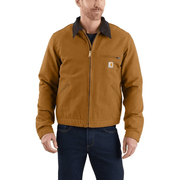 Carhartt 103828 Relaxed Fit Duck Blanket Lined Detroit Jacket - JACKETS & COATS