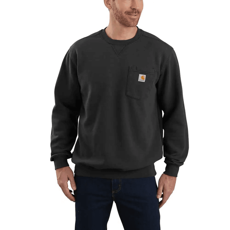 Carhartt 103852 Loose Fit Midweight Crew Neck POcket Sweatshirt - SWEATSHIRTS