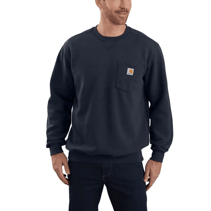 Carhartt 103852 Loose Fit Midweight Crew Neck POcket Sweatshirt - SWEATSHIRTS