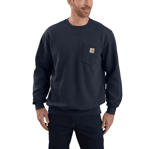 Carhartt 103852 Loose Fit Midweight Crew Neck POcket Sweatshirt - SWEATSHIRTS