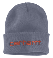 Carhartt 104068 Knitted Insulated Logo Graphic Cuffed Beanie Hat - HEADWEAR