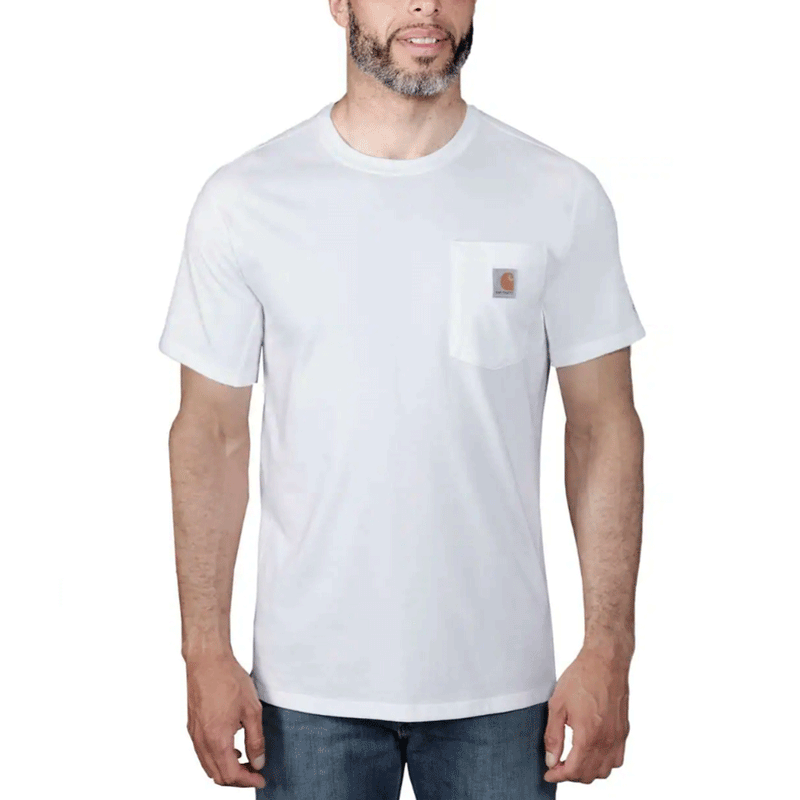 Carhartt 104616 Force Breathable Pocket Crew Neck T-Shirt - Apparel & Accessories > Clothing > Clothing Tops > T-Shirts T-SHIRTS
