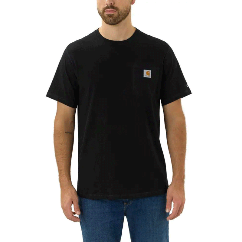 Carhartt 104616 Force Breathable Pocket Crew Neck T-Shirt - Apparel & Accessories > Clothing > Clothing Tops > T-Shirts T-SHIRTS